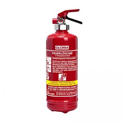 Feuerlöscher Gloria 2 Liter Fettbrand Fluorfrei FDA2